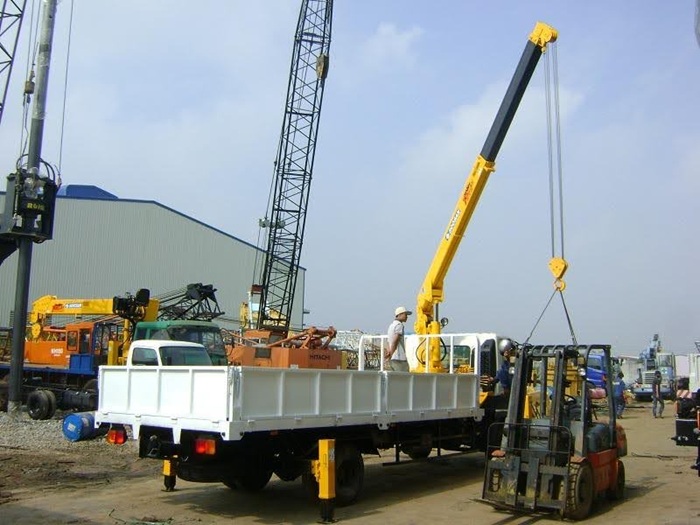 Chọn xe cẩu tại Vũng Tàu